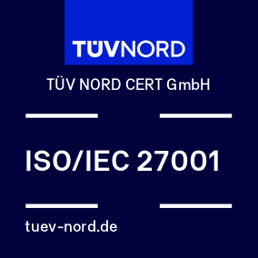 TUV NORD ISO/IEC 27001 certification